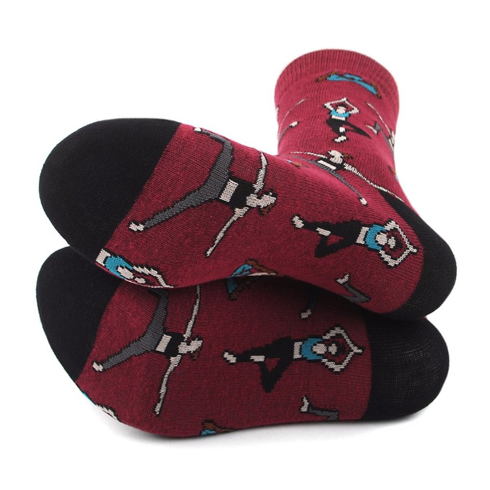 Women's Yoga Novelty Socks - Picture 4 of 4